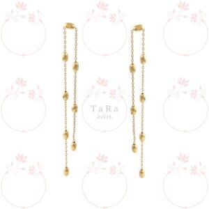 Golden ball danglers