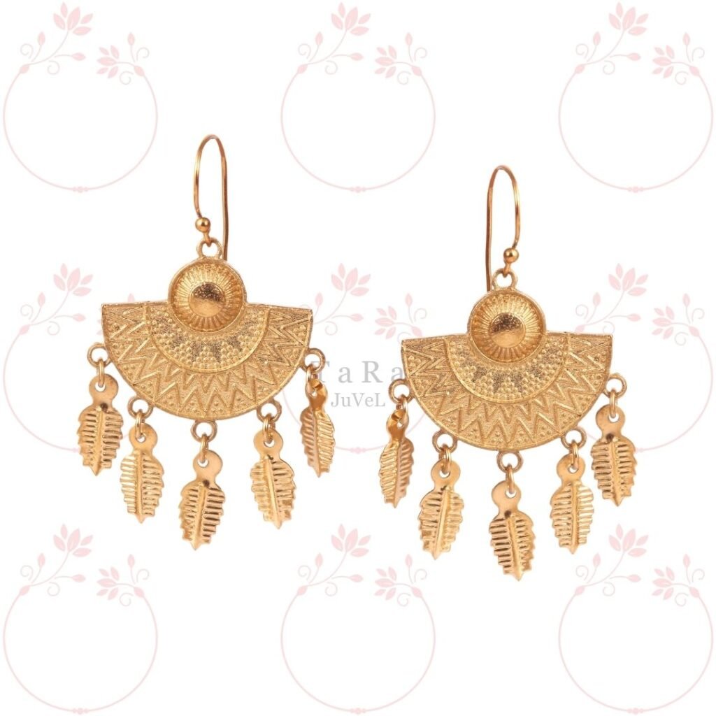 golden laef dangler