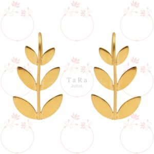 Golden Leaf Earring